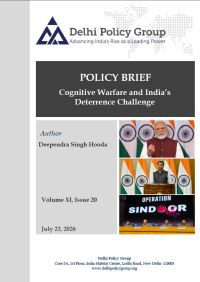 Cognitive Warfare and India’s Deterrence Challenge